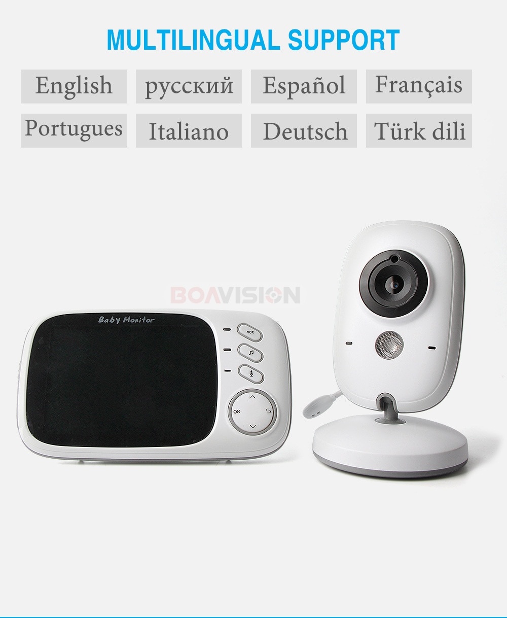 Color LCD Wireless Video Baby Monitor Color LCD Wireless Video Baby Monitor