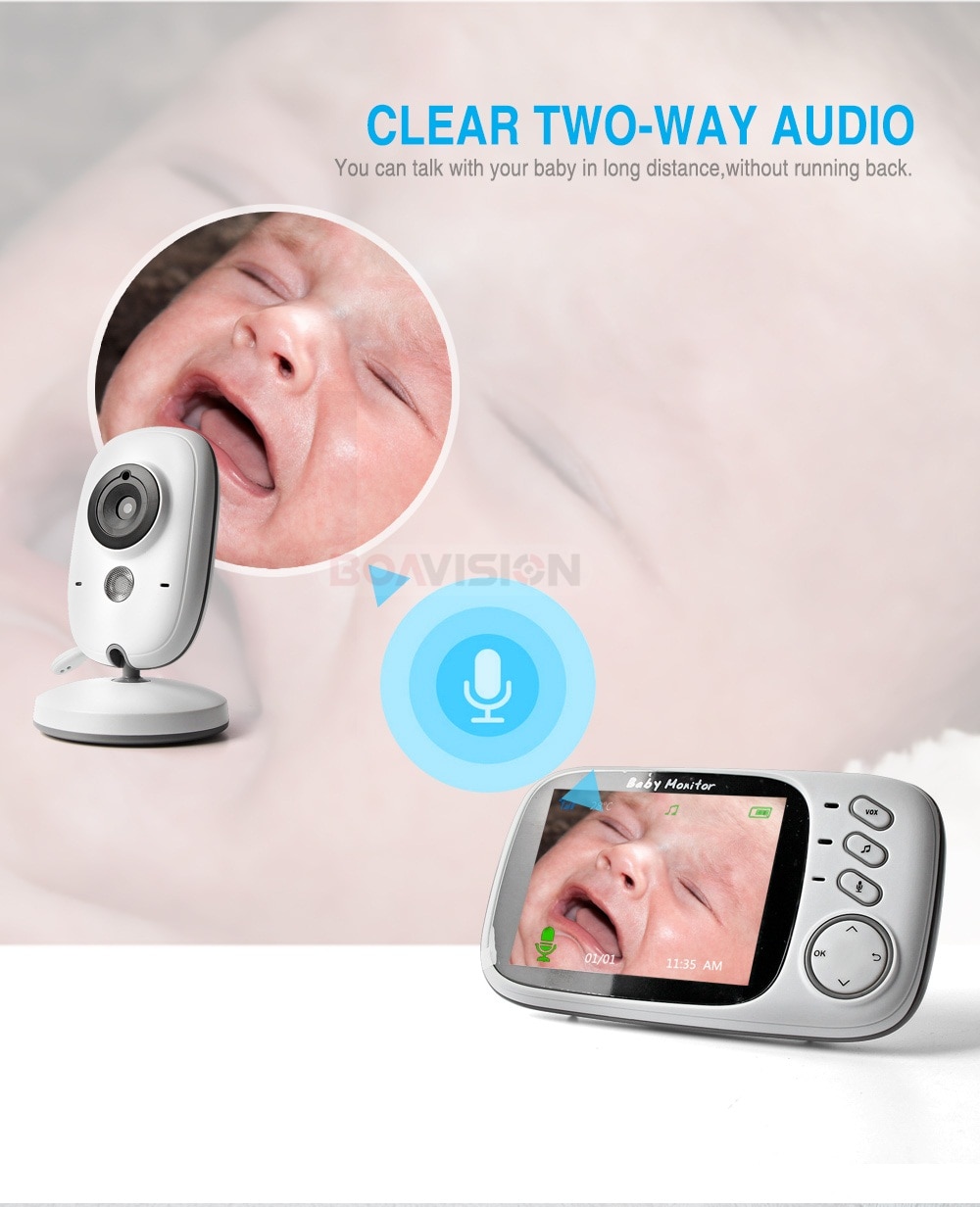 Color LCD Wireless Video Baby Monitor Color LCD Wireless Video Baby Monitor