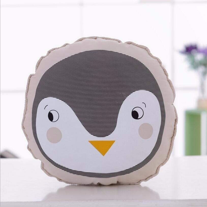 Baby Animals Printed Cotton Pillow