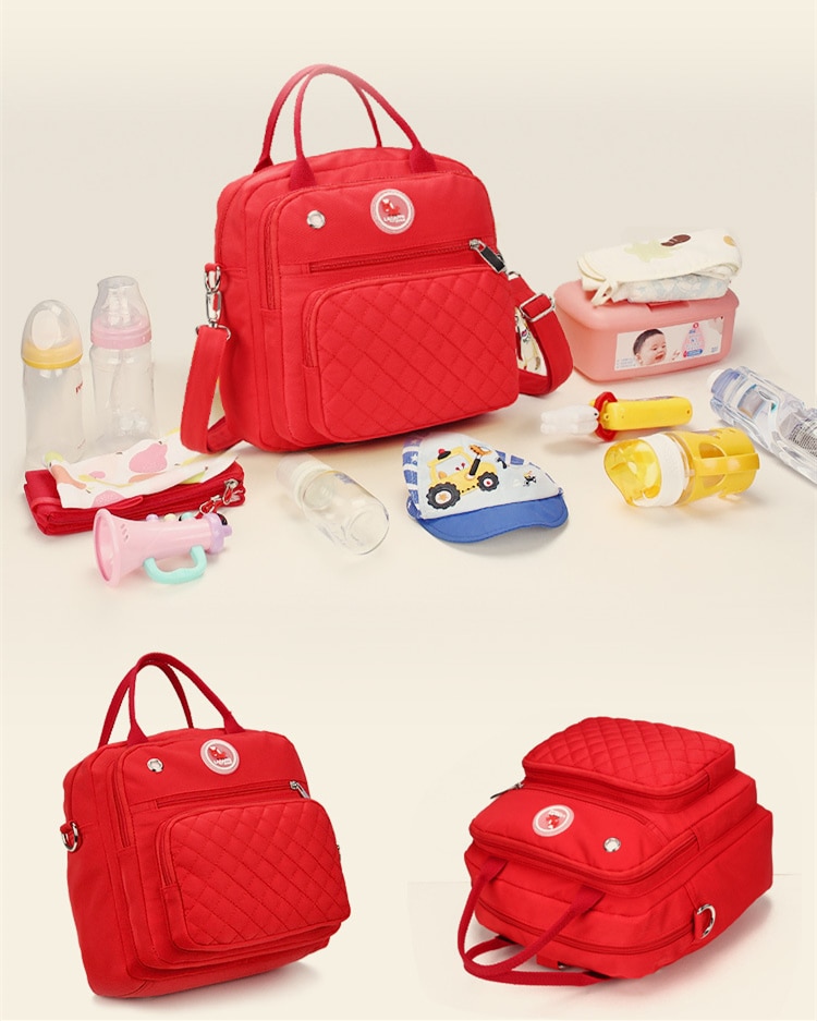 Women's Waterproof Diaper Shoulder Bag