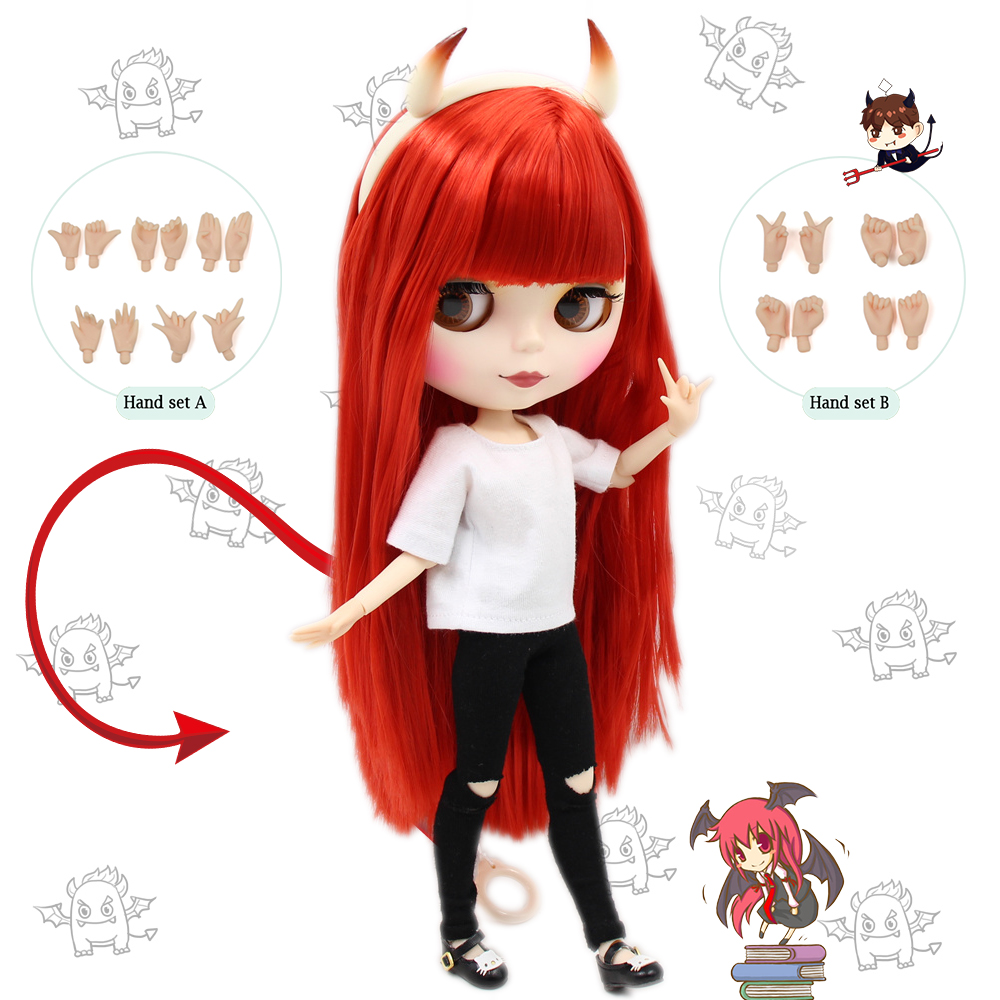 Little Devil Blyth Doll with Joint Body for Kids