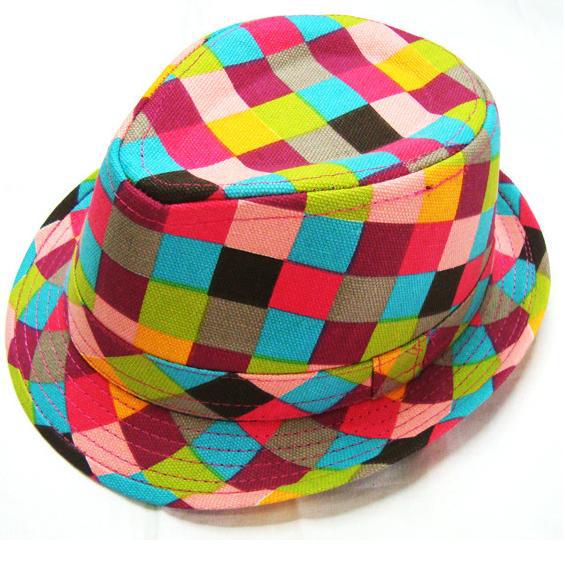Colorful Kids Fedora Hat Colorful Kids Fedora Hat