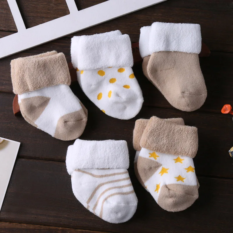 Cotton Socks for Baby Boy 5 Pair Set