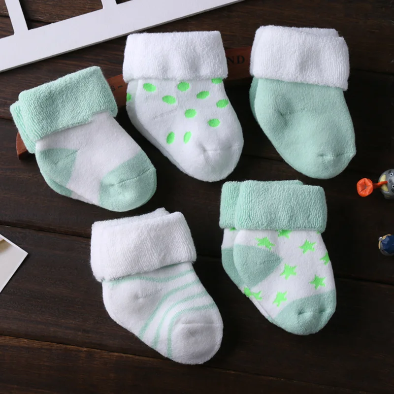 Cotton Socks for Baby Boy 5 Pair Set