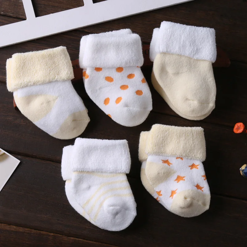 Cotton Socks for Baby Boy 5 Pair Set