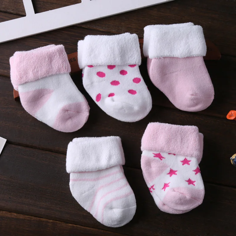 Cotton Socks for Baby Boy 5 Pair Set