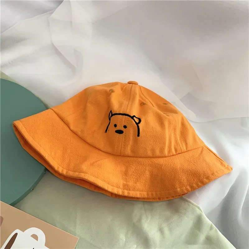 Cartoon Bear Printed Kid's Bucket Hat