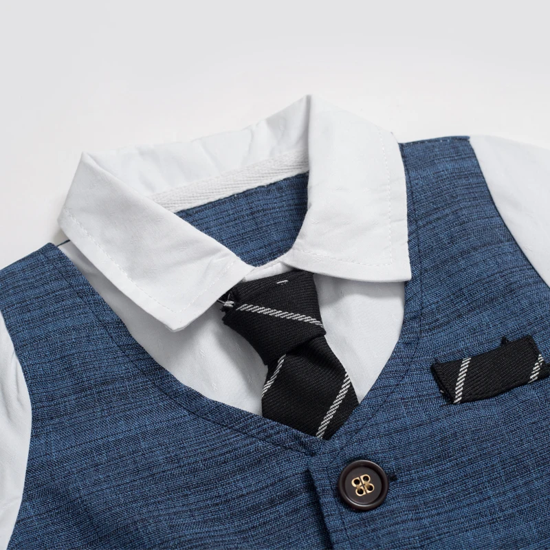 Gentleman Romper for Baby Boy