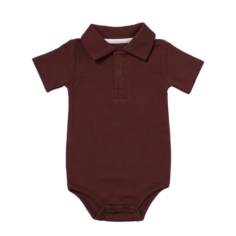 Baby Boy Cotton T-Shirt with Collar Baby Boy Cotton T-Shirt with Collar