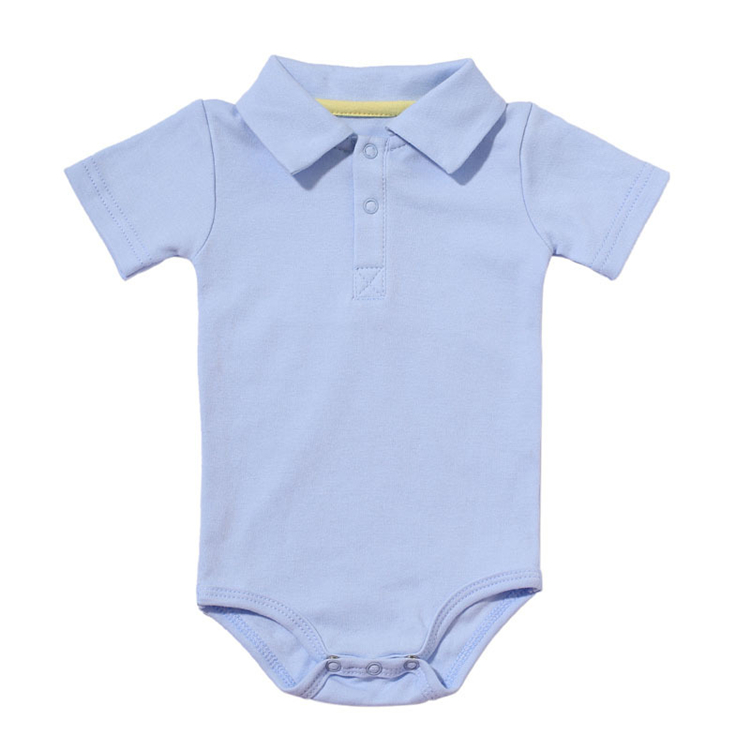 Baby Boy Cotton T-Shirt with Collar Baby Boy Cotton T-Shirt with Collar