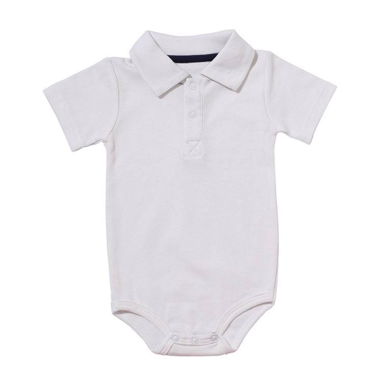 Baby Boy Cotton T-Shirt with Collar Baby Boy Cotton T-Shirt with Collar