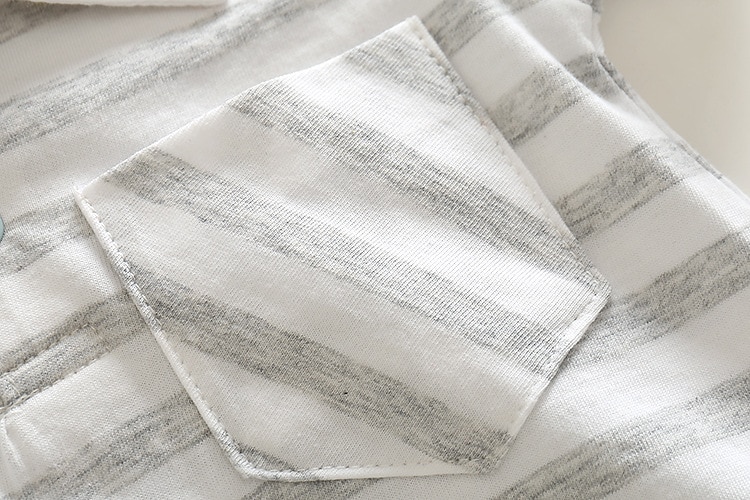 Rompers for Newborns and Babies with Striped Patterns Rompers for Newborns and Babies with Striped Patterns