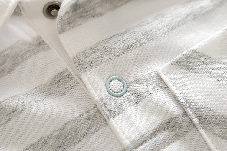 Rompers for Newborns and Babies with Striped Patterns Rompers for Newborns and Babies with Striped Patterns