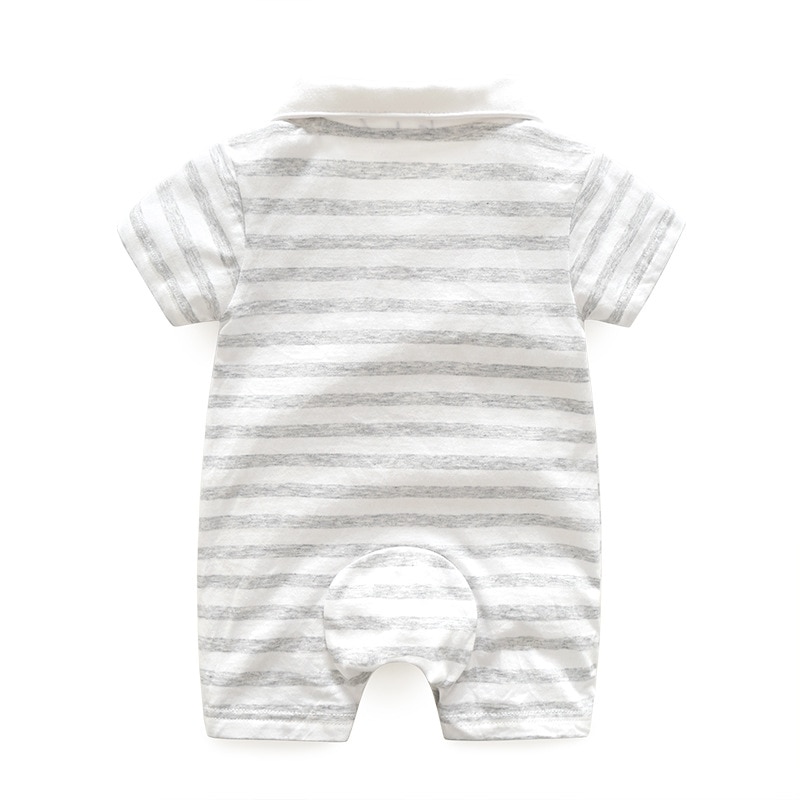 Rompers for Newborns and Babies with Striped Patterns Rompers for Newborns and Babies with Striped Patterns