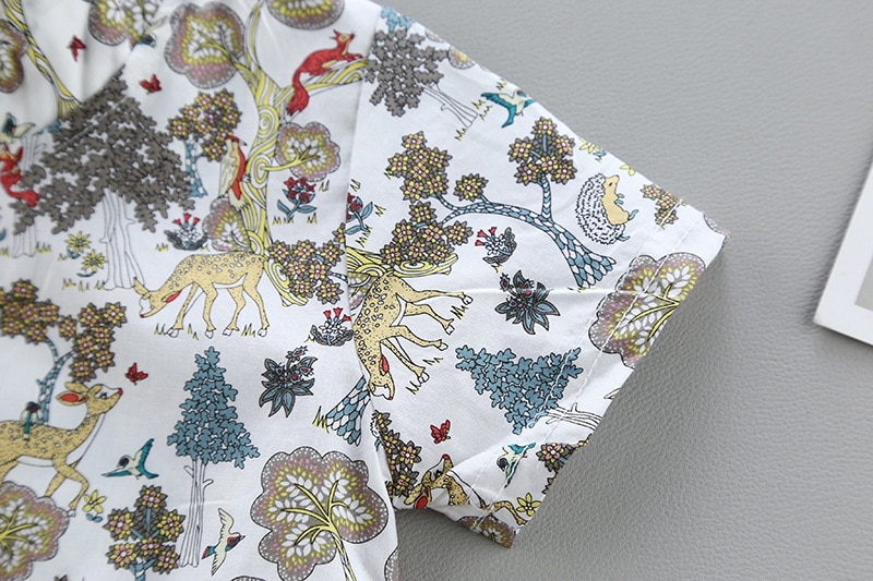 Toddler Boys' Shorts and Shirt in Print