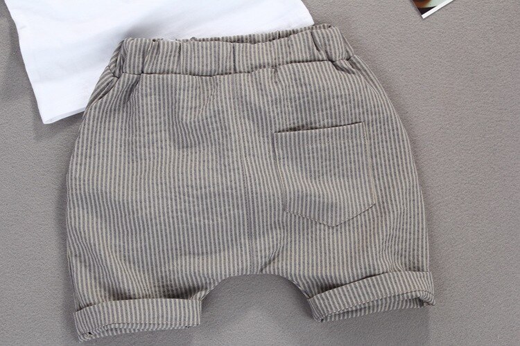 Two-Piece Cotton Clothing Set for Baby Boys