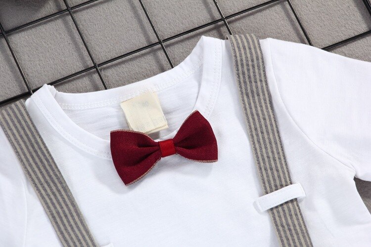 Two-Piece Cotton Clothing Set for Baby Boys