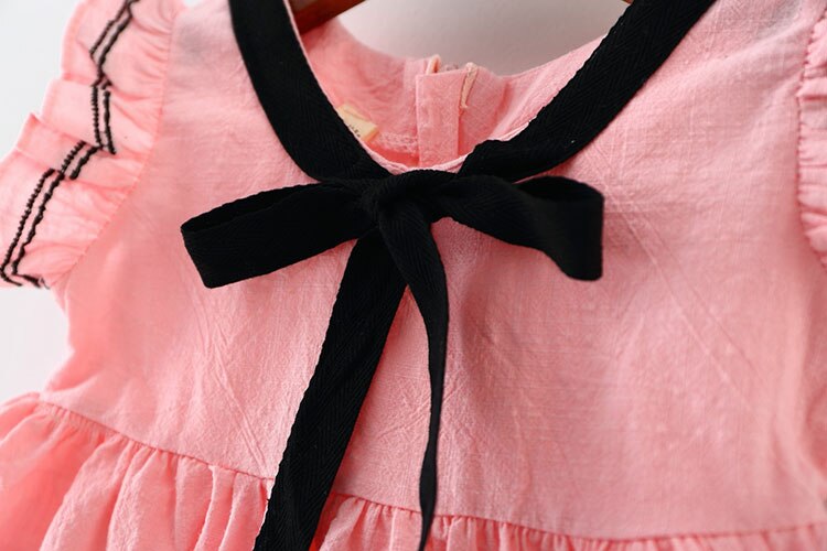 Summer Dress with Cute Ruffles