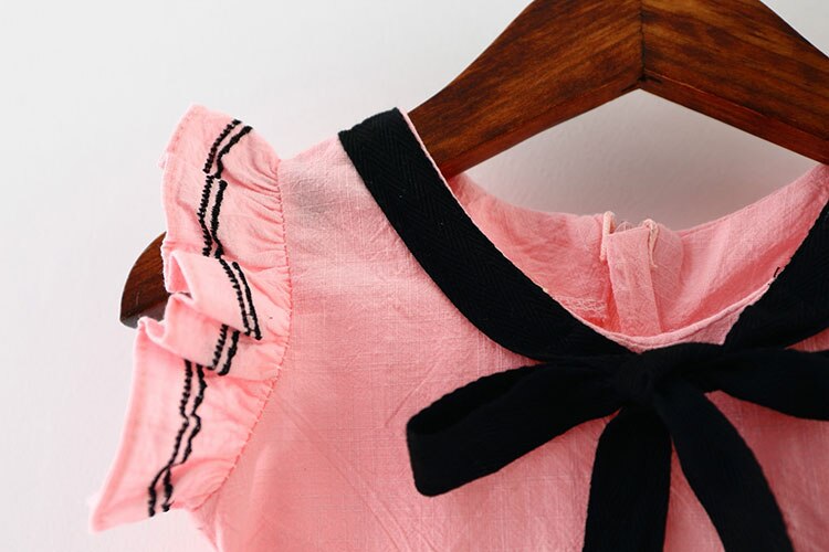 Summer Dress with Cute Ruffles