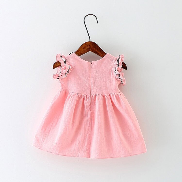 Summer Dress with Cute Ruffles