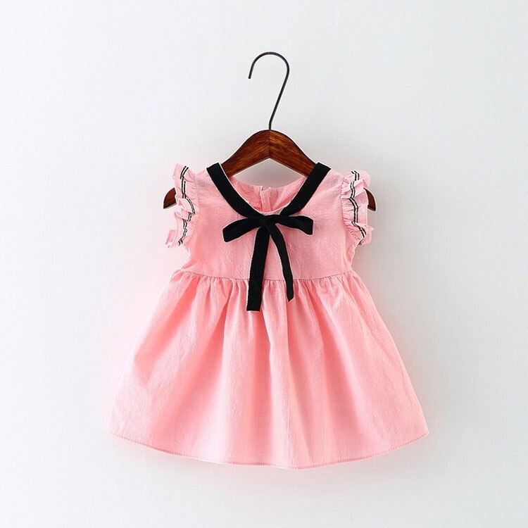 Summer Dress with Cute Ruffles