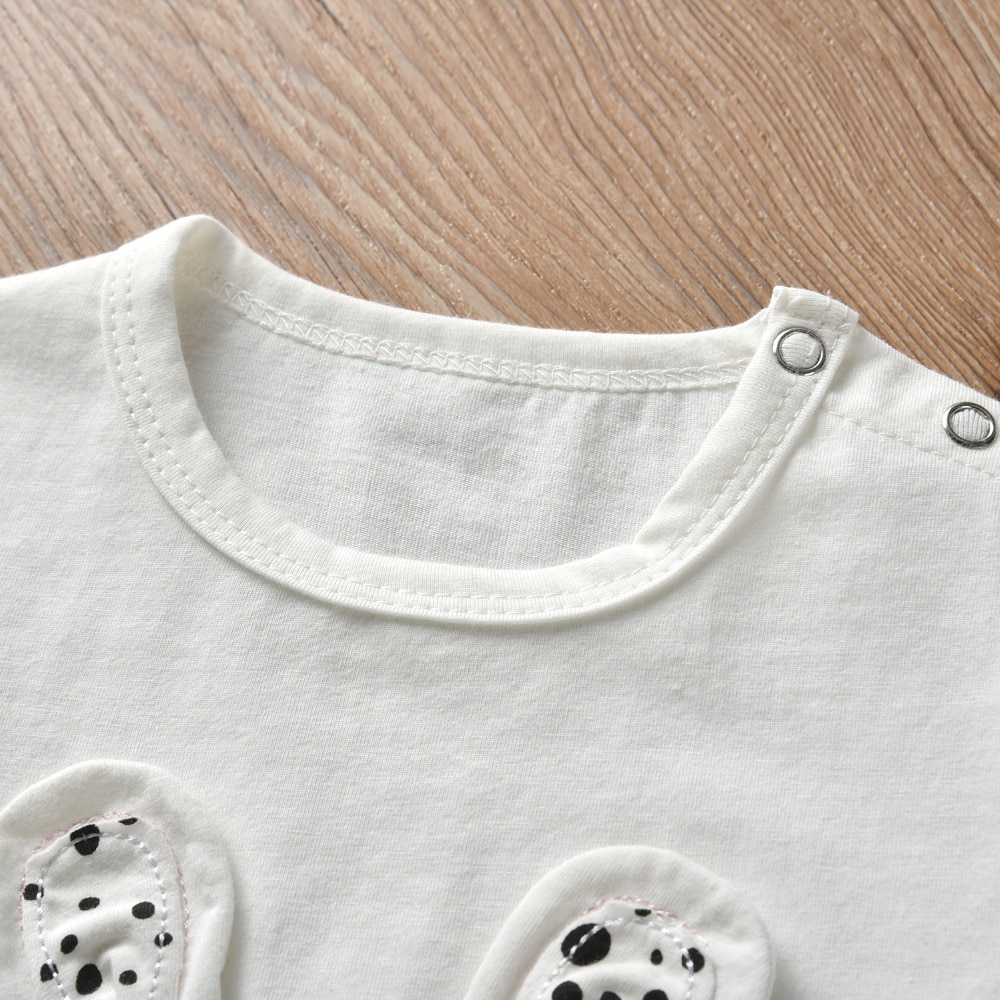 Baby Girl's Printed Sweatshirt, Pants and Headband 3 Pcs Set Baby Girl's Printed Sweatshirt, Pants and Headband 3 Pcs Set