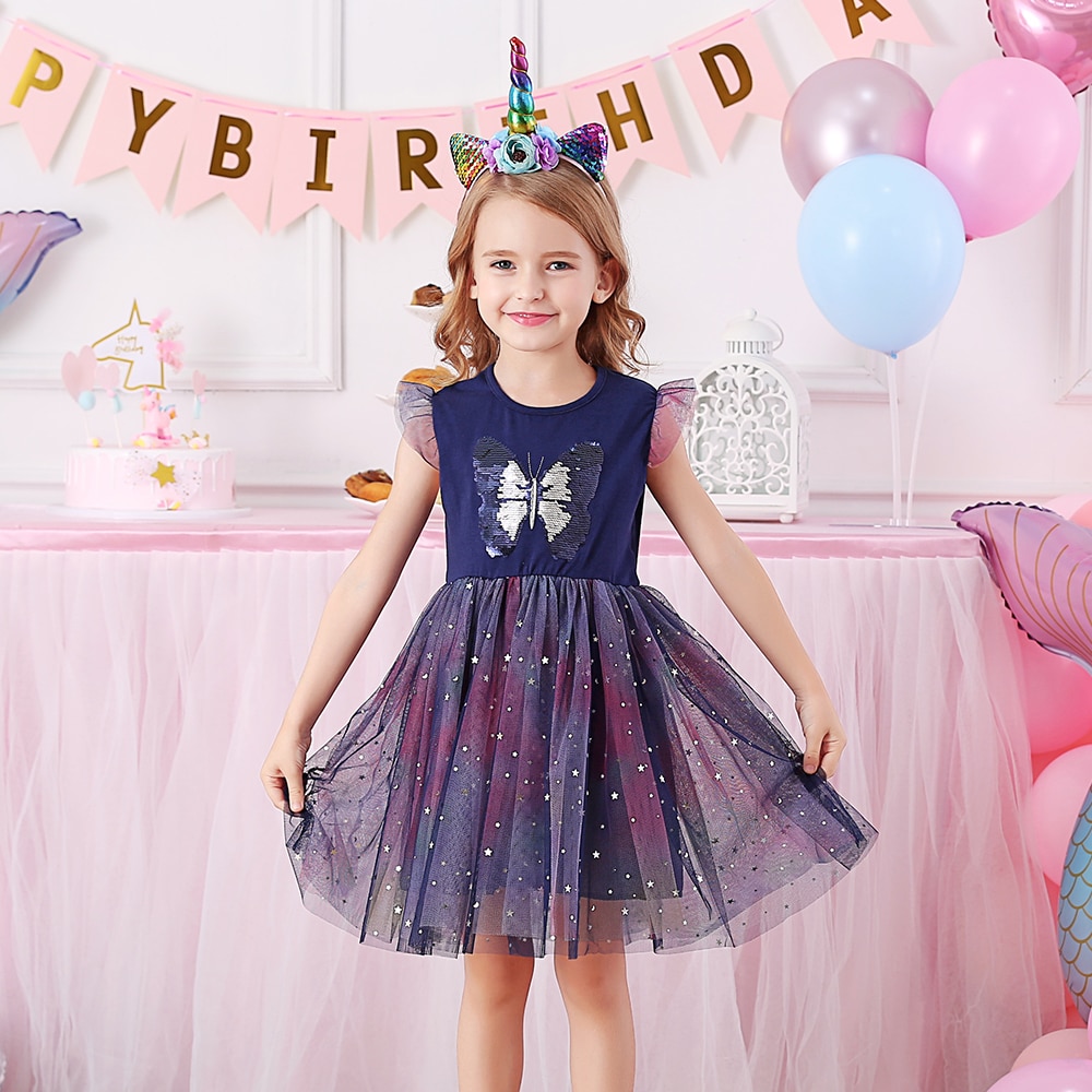 Girls' Colorful Princess Dress Girls' Colorful Princess Dress