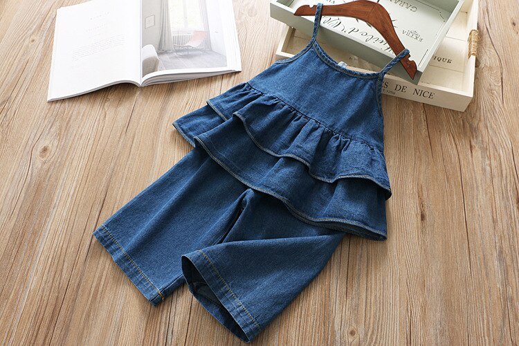 Summer High Waist Skirt Clothing Set, 2 Pcs Summer High Waist Skirt Clothing Set, 2 Pcs
