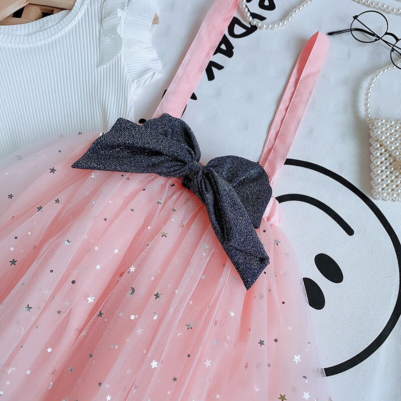 Summer High Waist Skirt Clothing Set, 2 Pcs Summer High Waist Skirt Clothing Set, 2 Pcs