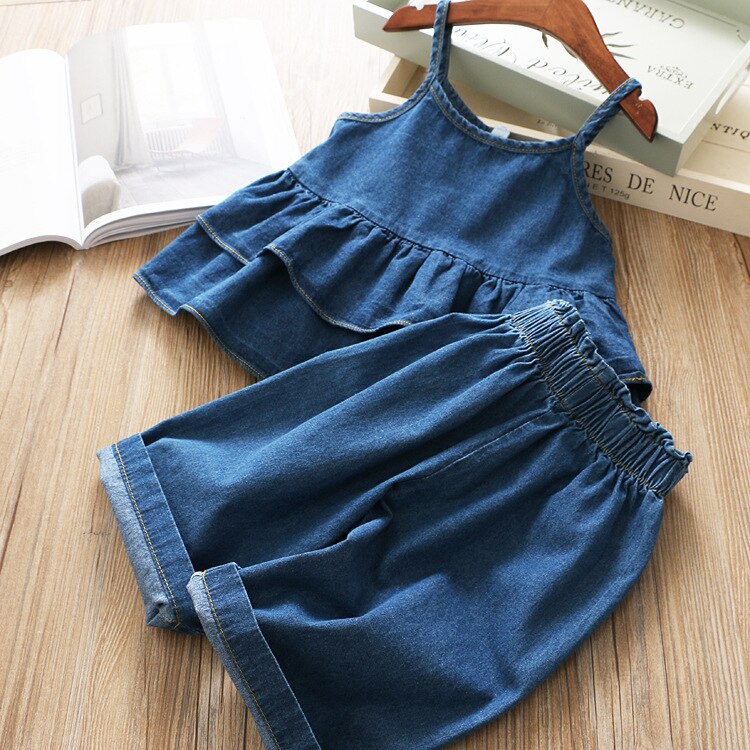 Summer High Waist Skirt Clothing Set, 2 Pcs Summer High Waist Skirt Clothing Set, 2 Pcs