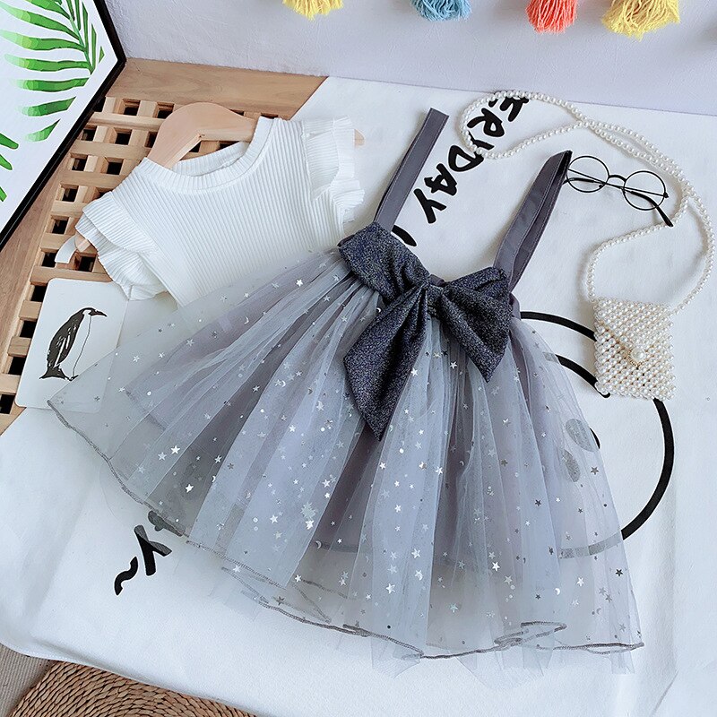 Summer High Waist Skirt Clothing Set, 2 Pcs Summer High Waist Skirt Clothing Set, 2 Pcs