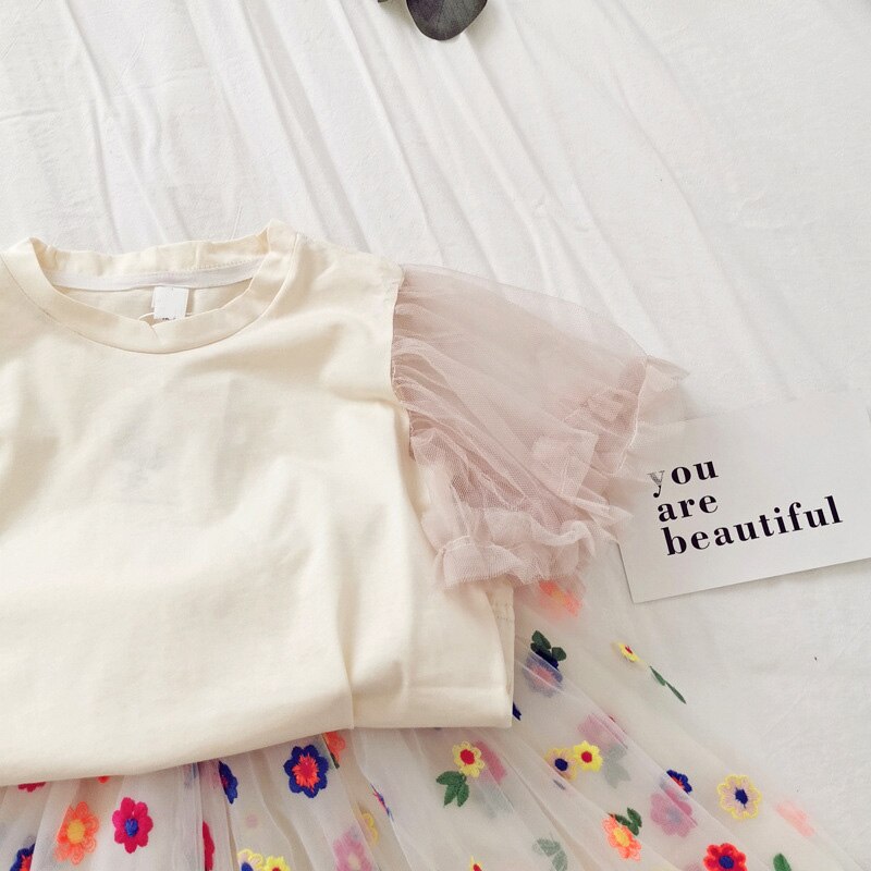 Summer High Waist Skirt Clothing Set, 2 Pcs Summer High Waist Skirt Clothing Set, 2 Pcs