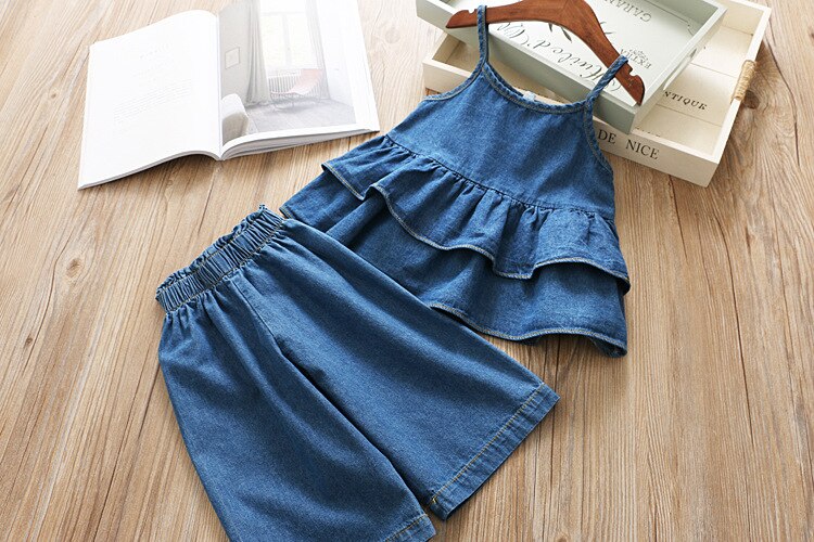 Summer High Waist Skirt Clothing Set, 2 Pcs Summer High Waist Skirt Clothing Set, 2 Pcs