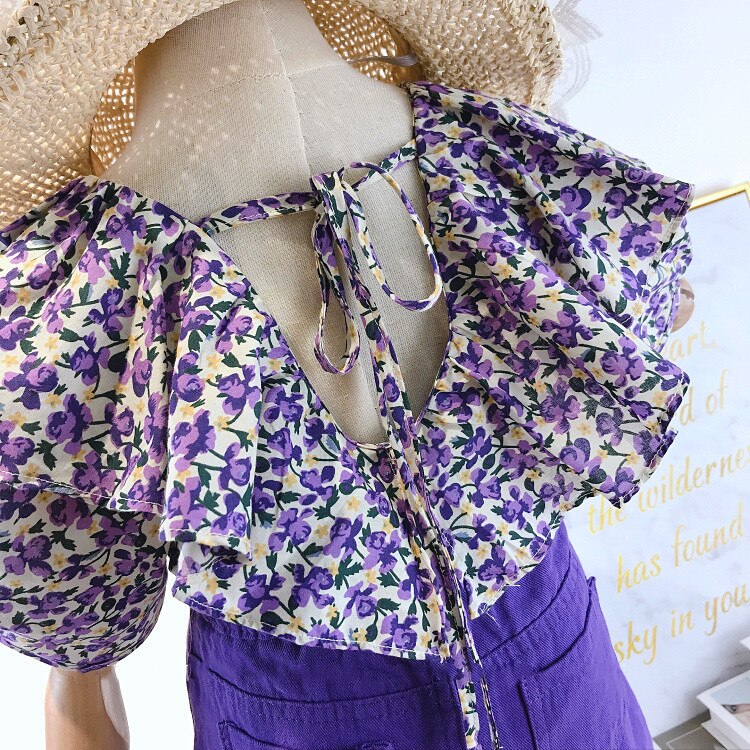 Summer High Waist Skirt Clothing Set, 2 Pcs Summer High Waist Skirt Clothing Set, 2 Pcs