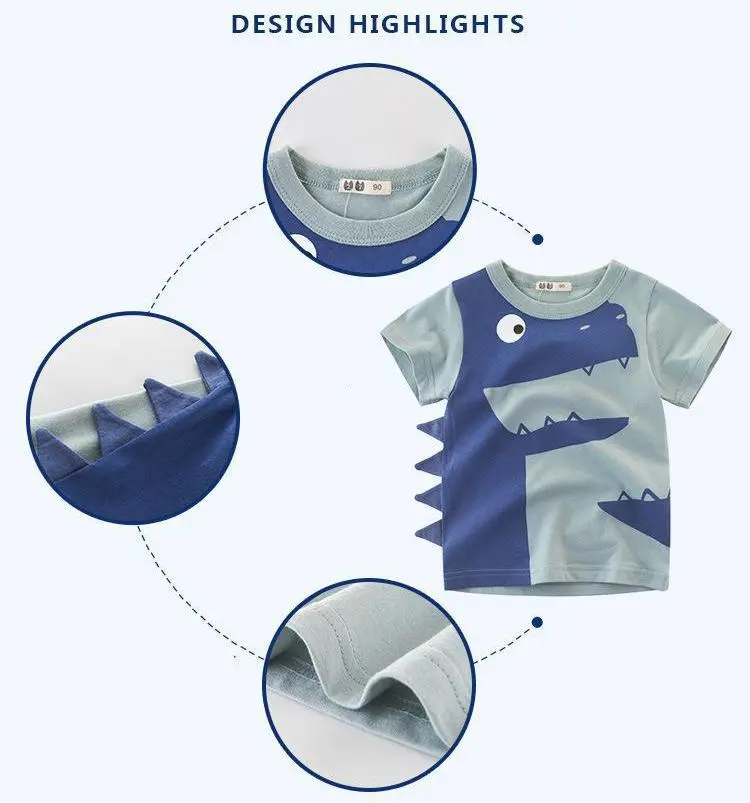 Dinosaur T-shirt For Kids