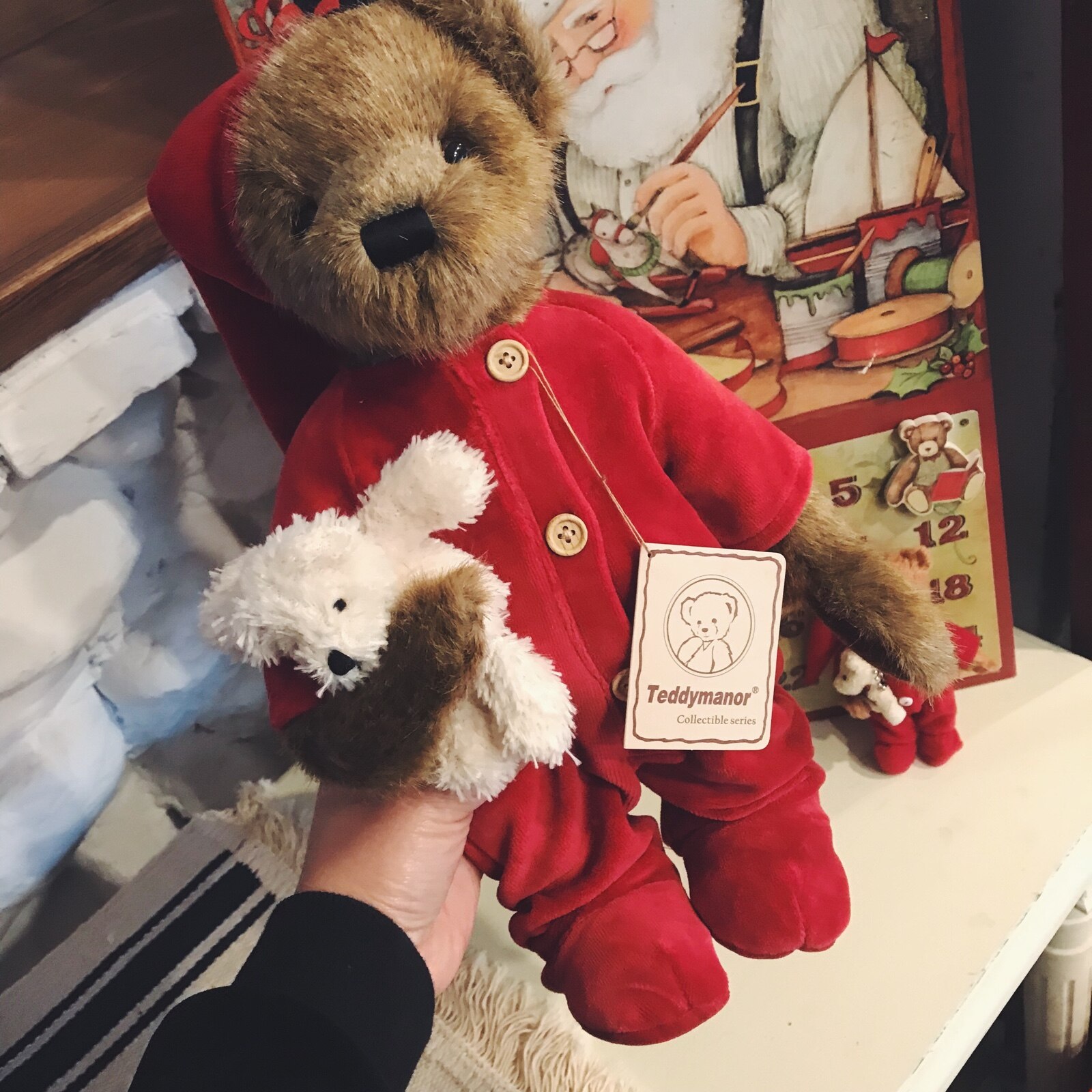 Christmas Sleepy Teddy Bear Toy