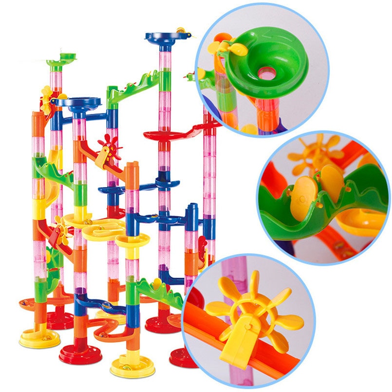Ball Track Building Blocks Kit