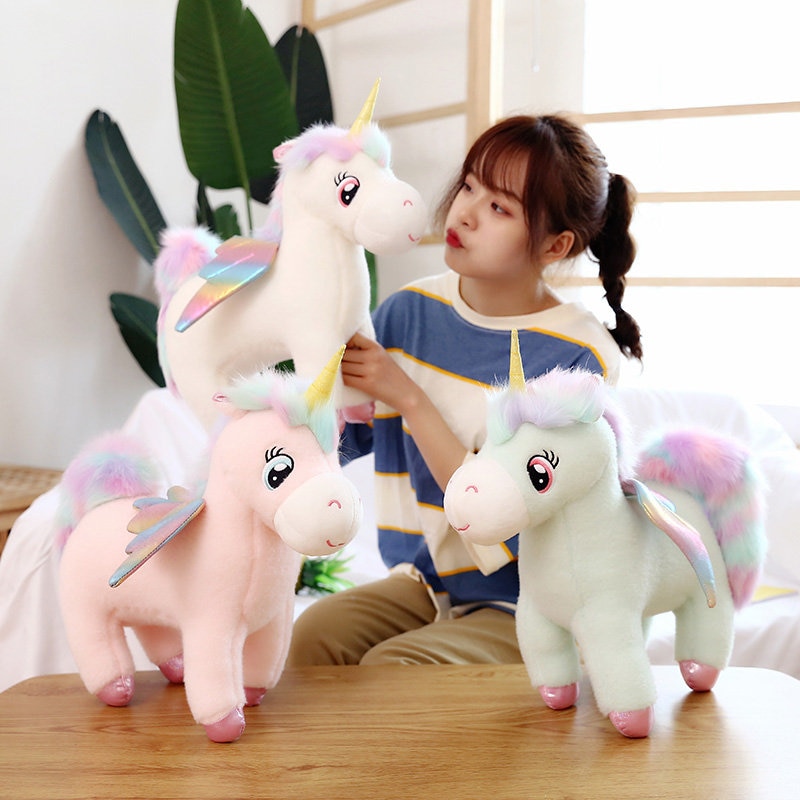 Glowing Wings Unicorn Plush Toys