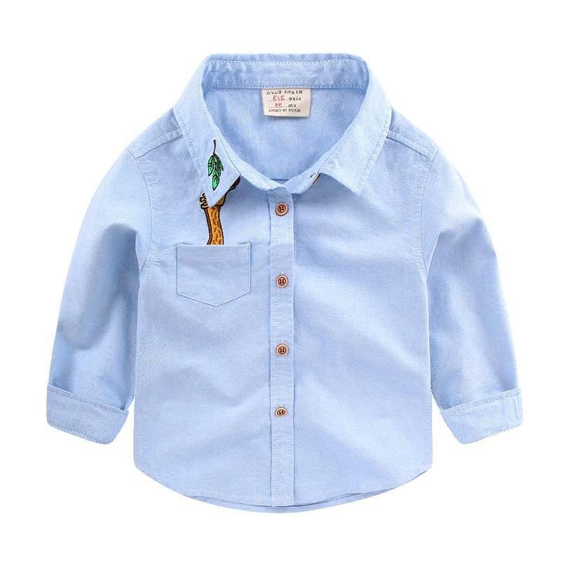 Boys Cotton Shirts with Long Sleeve